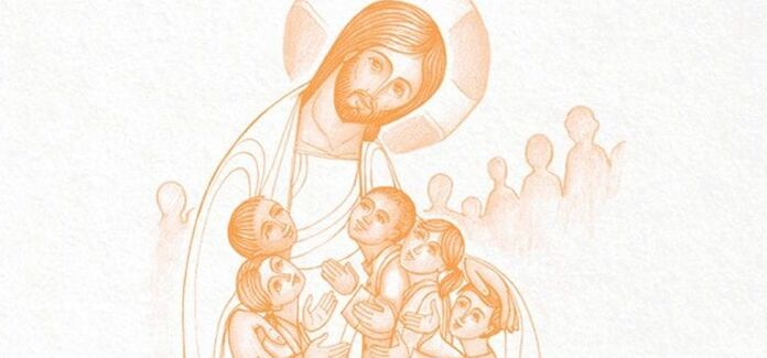 jesus e as crianças na catequese