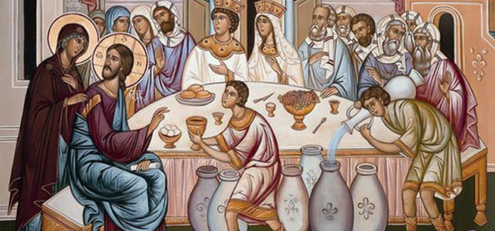 bodas de caná, o primeiro milagre de Jesus
