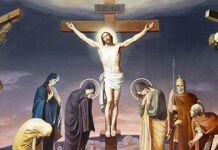 Sexta-feira Santa, Paixão de Cristo, Jesus crucificado na cruz